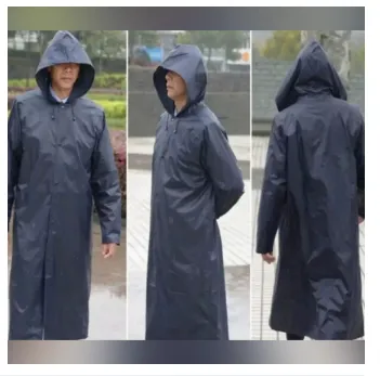 Rain Coat Barsati Rain Wear Full Rain Coat Suit Only Over Coat For Men and Women