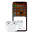 100% Original Dunspin AirPods Pro 5 Type C [DS-Pro5 ]ANC Analog noise cancellation Premium Version Gen 2 Airpods Pro 2 GPS Rename ANC DS-Air 5 Wireless Bluetooth Earphone With Wireless Charging [Music 5 hour on 1 hour charging][Free Case and Lanyard]. 