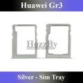 Huawei Gr3 SIM Tray Sim Slot Silver. 