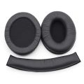 Ear Pads, ear Cushions and Headband  For Sennheiser HD202 HD212 HD437 HD447 HD457 HD477 HD497 Headphones Replacement Soft Memory Foam Cushion.. 