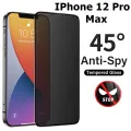 Apple IPhone 12 Pro Max Anti Spy Privacy Protector 45 Degree HD Tempered Glass Privacy Protector for IPhone 12 Pro Max. 