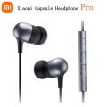 Original Xiaomi Capsule Headphone Pro Dual Dynamic Drivers 3.5mm Audio Jack Wired Control In-ear Mi Earphone with Microphone. 