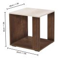 Wooden Center Table, End Sofa Side Table, Bedside Table, Corner Coffee Table with Solid Finish Space Saving Furniture with Storage for Living Room, Bedroom. 
