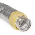 FLEXIBLE ROUND DUCT INSULATED 25FT PER BOX  14" 15500/- PER BOX. 