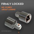 4 Pcs Square Impact Socket Adapters Converter Reducer Sets 1/4 Inch, 3/8 Inch, 1/2 Inch Ratchet Socket Set. 