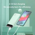 Remax WP-163 2.1A Fast Charging Pocket Friendly Power Bank 20000Mah - 2 Input Type C and Micro and 2 Output USB Port With LED Battery Display. 