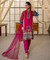 Sunaina Textile Unstitched 3 Piece Suit Fabric: Malai Lawn for Women and Girls - Collection: VOL38 - Designcode:3511. 