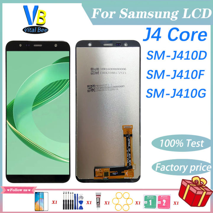 For Samsung Galaxy J4 Core LCD Display Touch Screen Digitizer Assembly J410 Replacement 100% Tested Well No Dead Pixel