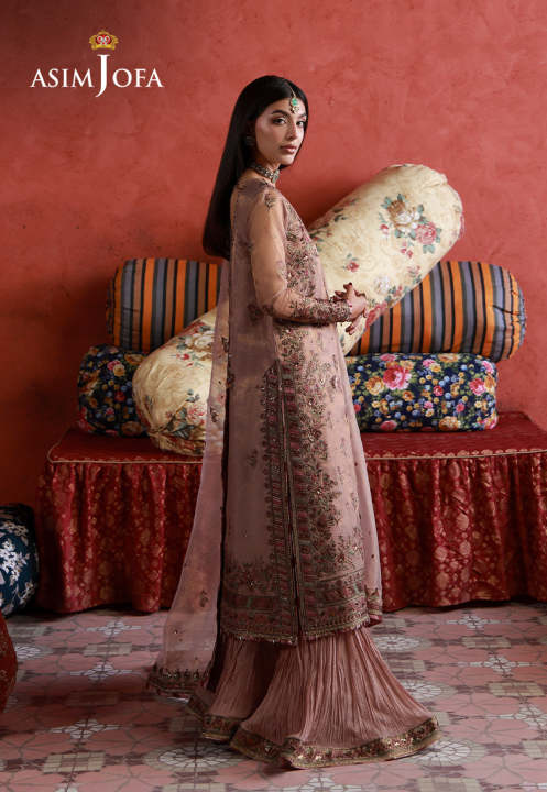 Asim%20Jofa-AJULN-12%20Embroidered%20Zari%20Check%20Net%20Unstitched%203%20Pcs-Dress%20for%20girls%20-%20Image%203