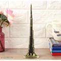 Metal Burj Khalifa Model For Home & Office Decor Size 10 Inch (17.78cm). 