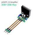 UNISIAN LM1875 Audio Amplifier Board LM1875 2.0 Channel with Tone Adjustable Power Amplifiers Suitable for desktop audio system. 