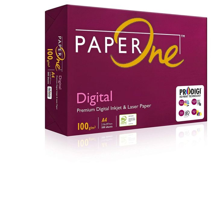 Paper One 100 Gsm A4 Size Ream ( 500 Sheets )