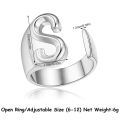 4pcs/set Punk Women's Ring olivia rodrigo World Tour GUTS Silver Color Rings Fans Gifts Adjustable Fashion Jewelry accessories. 