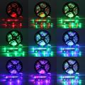 Rgb Waterproof Led Strip Light 5M Rgb 3528 Dc 12V Led Strip With Remote. 