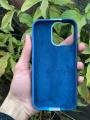 Apple iPhone 15 Pro Max Official Liquid Silicon Rainbow Case Mobile Phone With Anti-Shocked Cover. 