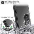 Samsung Galaxy Z Fold 2 5G Transparent Protective Hybrid Case Premium Quality Sides Soft Clear Cover. 