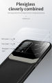 iCaseCover for Xiaomi Mi 10T 10T Pro Soft Case Hybrid TPU Leather Tempered Glass Shockproof Back Cover. 