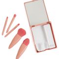 5PCS Korean Super Soft Concealer Cosmetic Set Travel Brush Set Makeup Eye Shadow Multi Colour Eyelash Mini Makeup Brushes Set. 