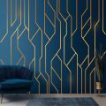 Tile Decoration Tape Golden and Silver 50 Meters , Width 1cm x Length 50 meters Home Floor Wallpaper Waterproof Tiles, Tile gap Tiles Stickers for Floor, Gap Sealing Self-Adhesive Tape Strip for Wall, Cabinet, Kitchen. 