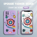 Jizetin for OPPO F19 Pro / A94 Case Creative Cartoon Hero Props Design Phone Case Soft and Thin Liquid Silicone Protective Case. 
