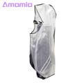 Wear-resistant Golf Bag Rain Cover Waterproof Golf Bag Rain Cover Heavy Duty Raincoat for Golf Club Bag Transparent Pvc Cover for Golfer Men Women Dust-proof Protection. 