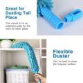 Flexible Microfiber Cleaning Duster Brush| Feather Magic Dust Cleaner with Extendable Rod for Ceiling Fan Home Office Car Cleaning Tools (Multi Color). 