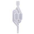One Way Exhaust Check Valve Water Sealed Home Brew Fermentation Airlock. 