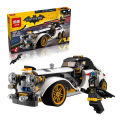 Batman Batmobile with Penguin Building Lego_ Blocks Set 305 Pieces. 