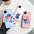 For Huawei P40 Lite Nova 6 SE Soft Silicone Disney Cartoon Stitch Phone Case For Huawei P40 Lite 4G JNY-L21A Nova6SE Fundas Etui. 