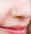 Stainless steel plane nose ring good quality elegant design. 