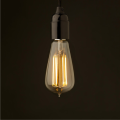 4W Filament Vintage Bulb | ST64 | E27 Holder For Home Decor | Ceiling Hanging Lights | Chandelier | Pandent Light | Wall Lights | Edison Bulb. 