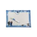 2 in 1 Cartoon character White Board + black board For Kids Small Size with free marker and Eraser.. 