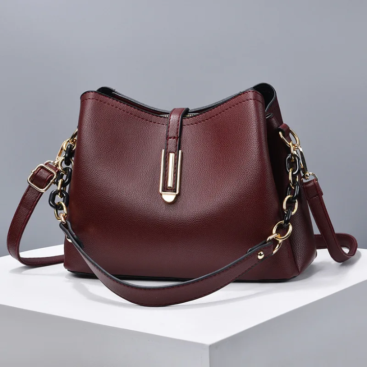 Designer Women Messenger Bag for 2024 New Luxury Ladies Handbag High Quality Womens Shoulder Bag Female Trend Leisure Bucket Bag