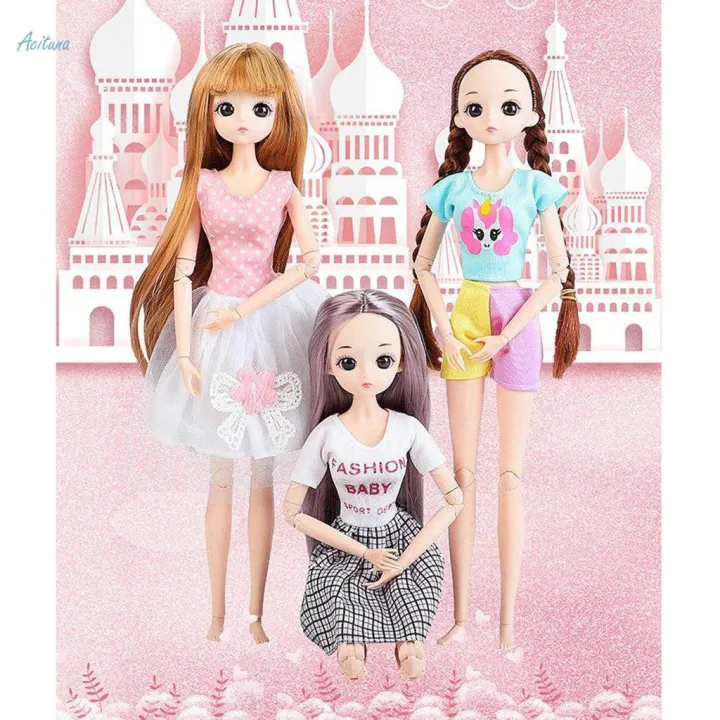 1/6%20Scale%20Flexible%20BJD%2026%20Jointed%20Girl%20Doll%20Body%20with%20Gray%20-%20Image%207