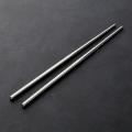 Stainless Steel Chopsticks Anti-fall Color-Plated Metal Square Chopsticks (Import Quality). 
