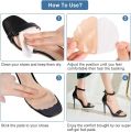 Grips Heel Heel Pads - Reusable Self-Adhesive Shoe Inserts Liners for Women's Loose Shoes-Multicolor. 