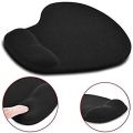 Mouse pad with gel wrist support Mouse pad Medium Size For Gaming, Office, Home Smooth Surface Gaming Mouse Pad (Wrist Rest Memory Foam). 