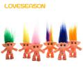 Loveseason Troll Doll Ornament Long Hair Leprocauns Doll Figure Cartoon Model. 