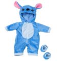 43 CM Outfits Cosplay for 17Inch Dolls Baby Born Doll Cute Jumpers Rompers Suit+Shoes Kid Girl Christmas Gift. 