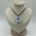 【Extra Discount】Devil's Eye Necklace Trend Eye Glass Blue Pendant Best Friend Unisex Jewelry. 