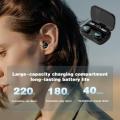 TWS M10 Wireless Earbuds Bluetooth 5.1 with 3500mAh Power Bank Case | LED Display | Touch Control | HiFi Stereo Bass | Waterproof Sports Earphones. 