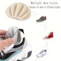 Memory Foam Heel Cushion Pads, 2 Pcs - Shoe Fitting Inserts for Size Adjustment, Anti-Slip & Anti-Blister Heel Grips. 