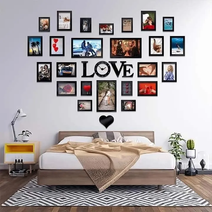 Love Wall Art with Photo Frames