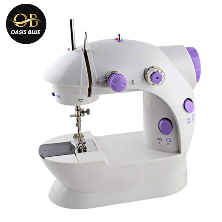 OASIS BLUE Mini sewing machine, Portable Mini Automatic Handheld Electric Sewing Machine