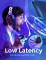 Mpow Iron Pro 2.4G Wireless Gaming Headset with detachable long braided 3.5mm cable for PS5/PS4/PC Computer Headset with Dual Chamber Driver, 7.1 Surround, Upto 17 hours of Use, Noise Cancelling Mic, 3D Bass. 