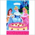Princess Goody Bags - 10 x 6 Inch - Gift Bags - Princess Theme - Pink - Girls - Pack Of 10. 