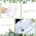 16 Pieces Leaves Stencil Reusable Sheet Painting Stencil Wall Stencil. 