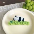Cute Panda Hold Bamboo Hair Claw Clip Creative Exquisite Animal Shark Clip For Women Girls Fashion Headwear Hair Accessories New. 