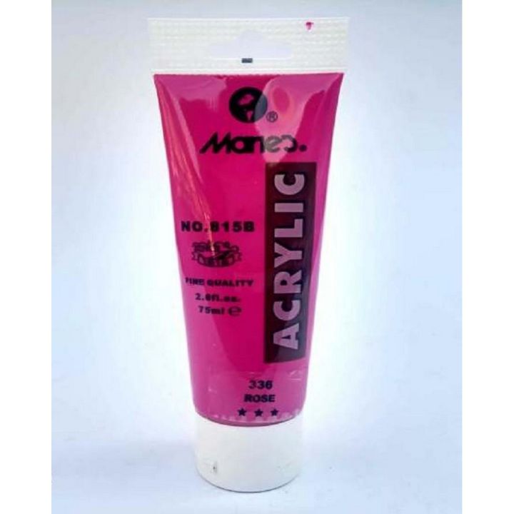 Marie's 75ml Acrylic Colors Paint Tubes-336 Rose