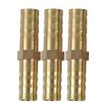 5pcs 8mm Inner Dia Air Gas Straight Hose Pipe Barb Coupler. 